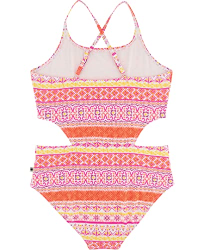Lucky Brand Girls' One-Piece and Two-Piece Bikini Swimsuits with UPF 50+ Sun Protection, Quick Drying Bathing Suit2