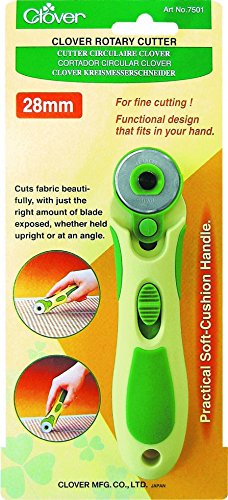 Cutter rotatif 28mm Clover outil de coupe couture et patchwork