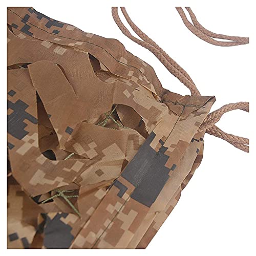 Filet de camouflage désert 150D bandezid 1.5x8m pour chasse et occultation de clôture