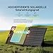 ALLPOWERS 100W Solar Panel SE100, IP68 Faltbares Solarpanel, 25% Wirkungsgrad Monokristalline Solarmodule für S & R Serie Tragbare Powerstation, Photovoltaik Modul Solaranlage für Balkon Wohnmobil RV
