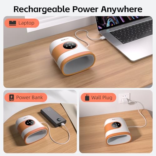 Image of SHINE WELL Hand Massager - Cordless Hand Massager with Heat and Compression for Arthritis and Carpal Tunnel - Muscles Pain Relief from Wrist to Palm and Finger, Gifts for Women Men