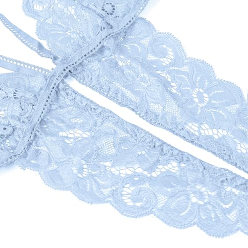 Image of Donnalla Women's Deep V Lace Teddy One Piece Lingerie Cutout Strappy Lingerie