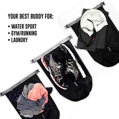 image for Side by Side Lightweight Durable Waterproof Dry Bag 10L | Dry Sack for