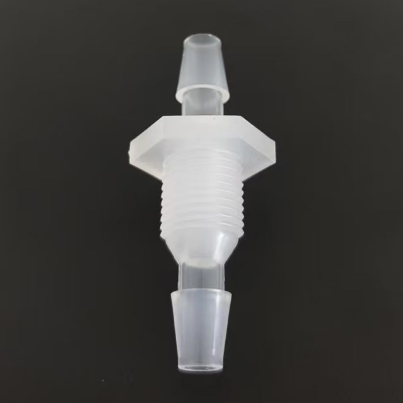 50 juegos de accesorios de púas for manguera de mamparo de calidad alimentaria for acuario, laboratorio, línea de agua(3/16inch-M10 Male Thread)