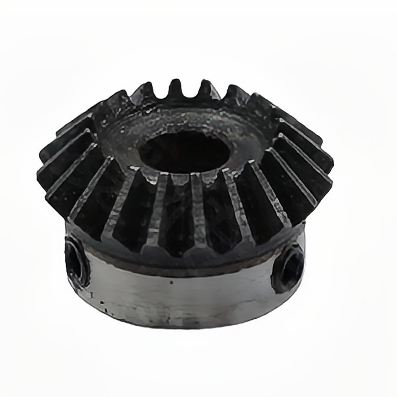 ELLANA Transmission Angle 1pc Bevel Gear 1.25 Module 20 Teeth 8mm 10mm Bore Gear 90 Degrees Meshing Angle 1.25M 20T Steel Gears Screw Hole M5 Driver Shaft (Color : 20 Teeth, Size : 10mm bore)