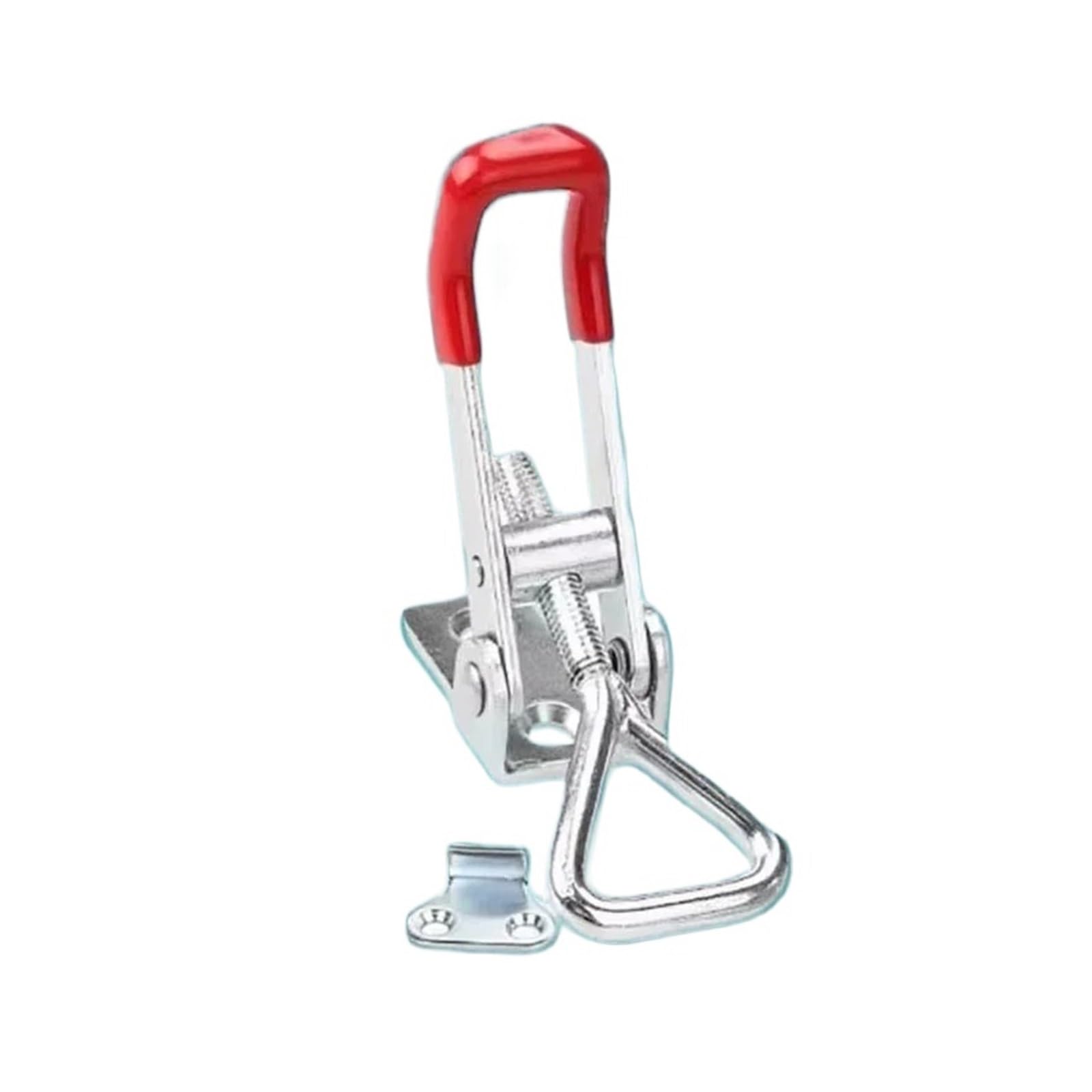 Morsetto a ginocchiera regolabile in ferro zincato/acciaio inossidabile da 8 pezzi Chiusura a sgancio rapido antiscivolo Push Pull(Iron Galvanized)