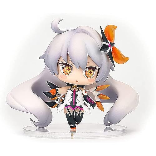 Zaahh Action Figures Honkai Impact 3Rd Kiana Kaslana Q Version Character Model Anime Statue Pvc Environmental Protection Materials Collection Model Decoration Ornaments Gift #TOP13