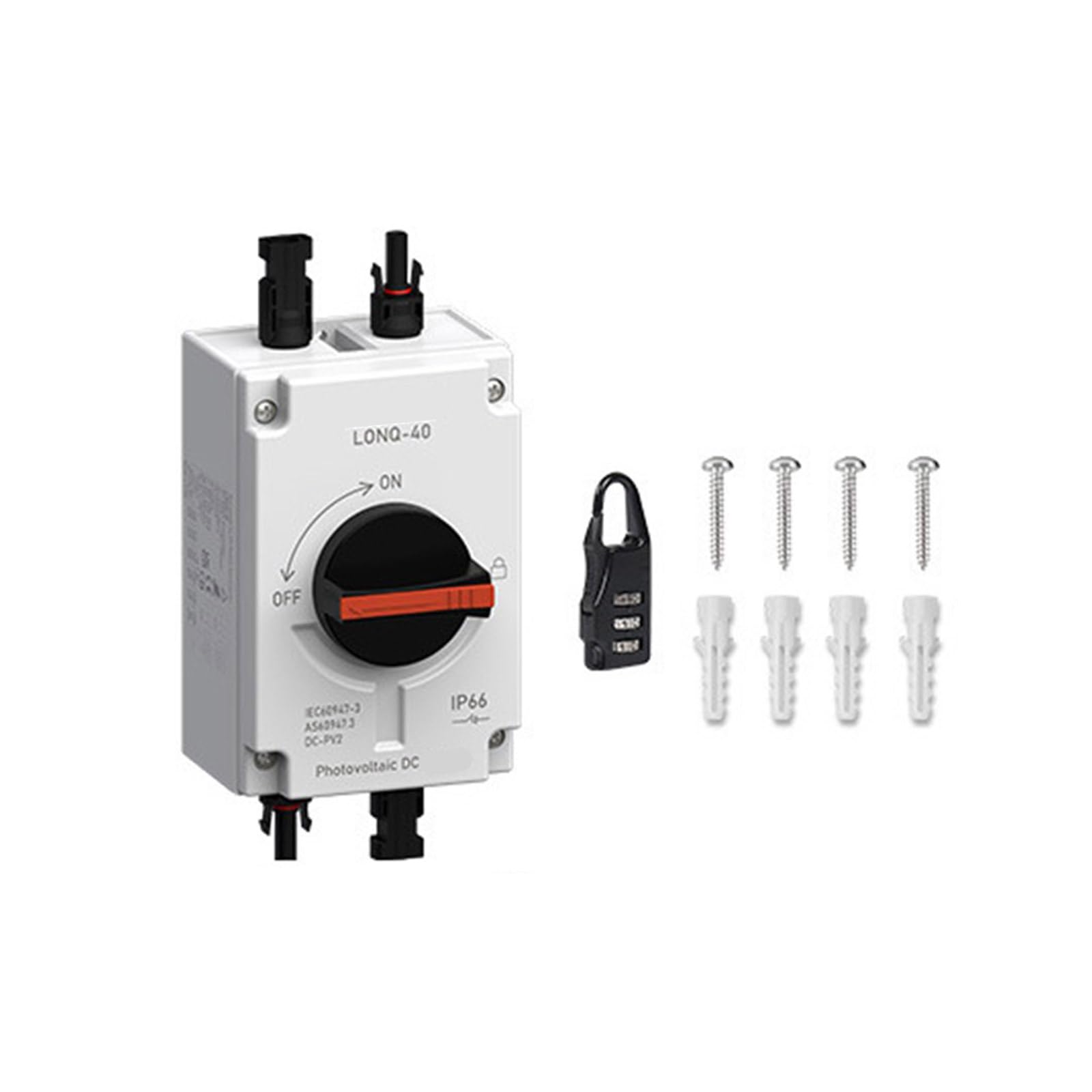 Rgybao Basic Model Photovoltaic Isolation Change 32A 1200V Direct Current With Link Connection Flame Retardant Substance Solar Separate Change