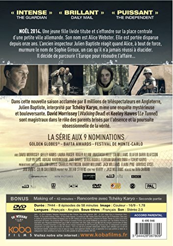 DVD de The Missing Saison 2, la aclamada serie de suspense en su edición de Francia 3