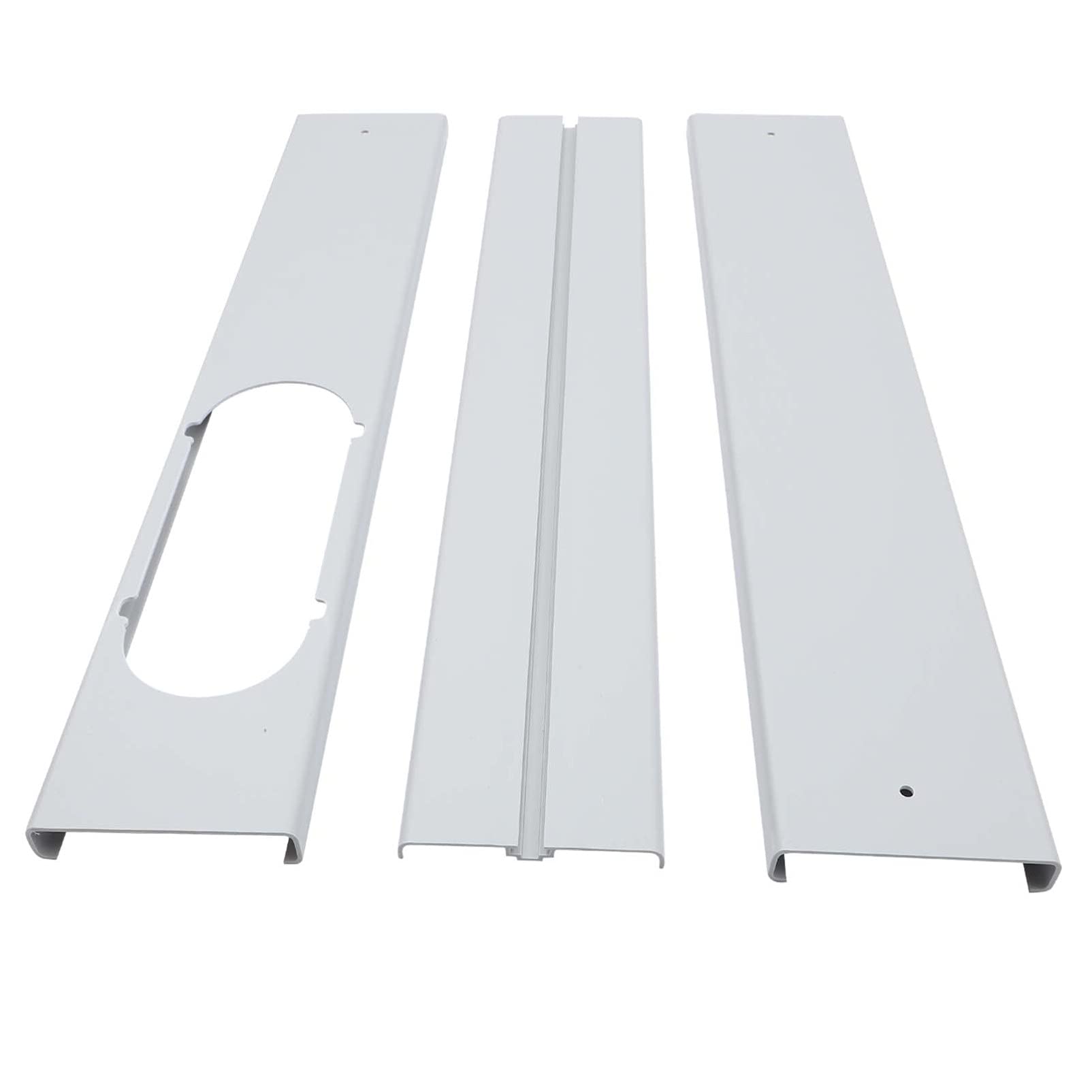OSALADI Air Conditioner Window Kit Portable Air Conditioner Window Vent Kit Adjustable Window Vent Board Slide Kit Plate for Air Conditioner 3pcs