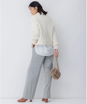 新品タグ付　23区ブラッシュドアルパカブレンドニット 23区｜ブラッシュドアルパカ ニット | Rakuten Fashion(楽天