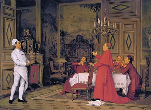 Toile l'anniversaire du cardinal Jose Frappa affiche impression art 60x90cm