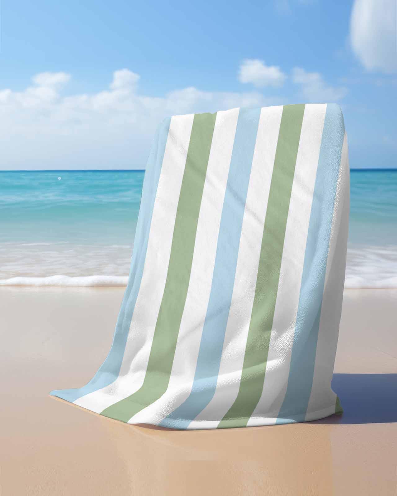 Pardon My Fro Beach Towel - 30x60 Inch Oversized Cotton Quick-Dry Towel