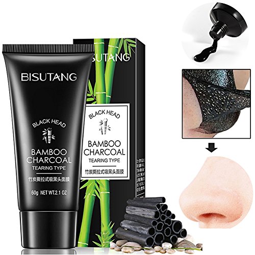 Blackhead Cleansing Mask,Peel off Blackead,Black Mud Face Mask,Blackhead Remover Mask,Deep Cleansing Remover Purifying Peel off mask (60g)