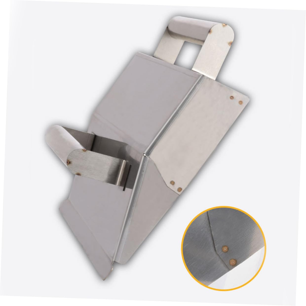 Gatuida Raschietto per Gesso in Acciaio Inox con Impugnatura Ergonomica Utensile Manuale per Cemento e Decorazioni Murali Limetta Resistente per Intonaco e Pareti Interne