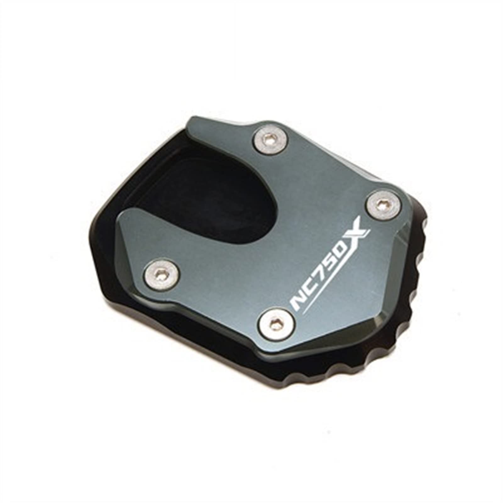 Hjkdsz Titanium Motorcycle Accessories Sidestand Pad Plate Kickstand Enlarger Support Extension For Nc750x Nc750 X 2021 2022 Street Bikes(Titanium)
