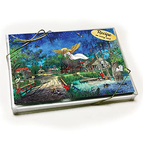 The ROUTH COLLECTION Louisiana Christmas Card with Recipe - River Angel