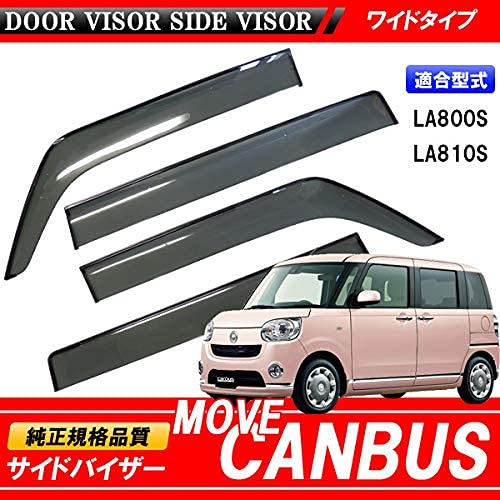 Amazon | ムーヴキャンバス LA800S/L810S 専用ワイドバイザー 