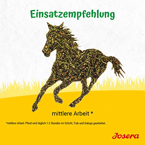 JOSERA Kraut & Rüben Energie (1 x 15 kg) | PFERD | Premium Pferdefutter | Energiemix der Extraklasse - effizienter Muskelaufbau dank Pflanzenproteinen | getreidefrei | stärkereduziert | 1er Pack