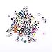 Produktbild FTVOGUE 500 Stück gemischte Farben Ösen 3 mm Set Ösen für Heimwerker runde Form Metallösen Karte Scrapbooking Herstellung aus Leder Craft Werkzeug für Konfiguration von Ösen