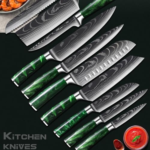 Set Cuchillos Cocina 10 Piezas Acero Inox miniatura 5