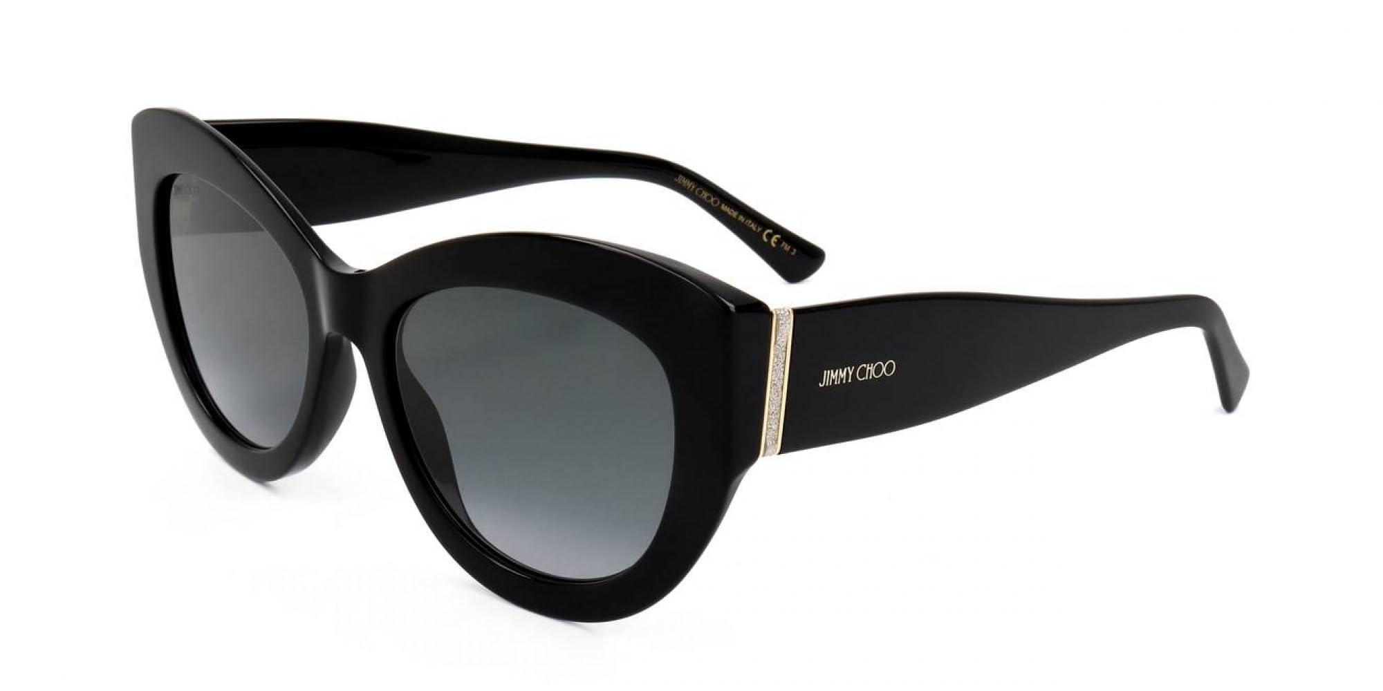 Jimmy Choo XENA/S Black 54/18/145 WOMAN Sunglasses
