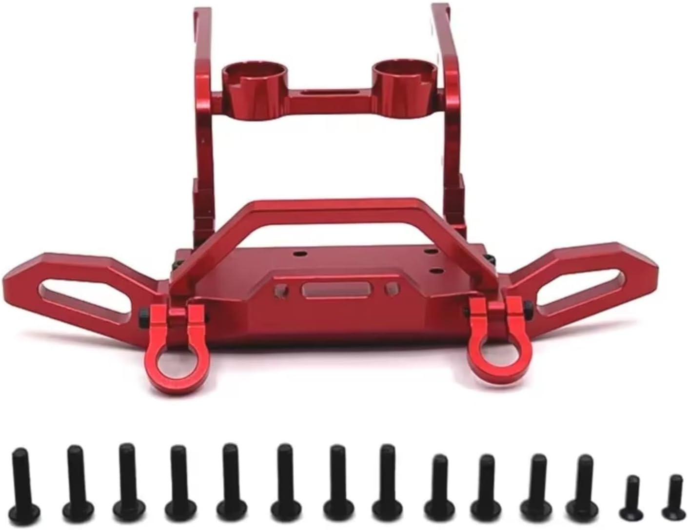 For MJX For Hyper Go H12Y 1/12 メタルフロントバンパー RCクローラーカー アップグレードパーツ 修理