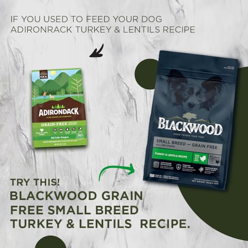 Blackwood Grain Free Small Breed Dry Dog Food, Turkey & Lentils Recipe thumb #1