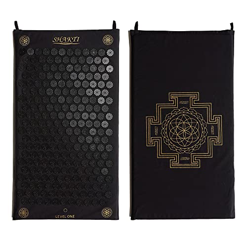 ShaktiMat Acupressure Mat for Relaxation, Level 1, 8,000 Signature Spikes