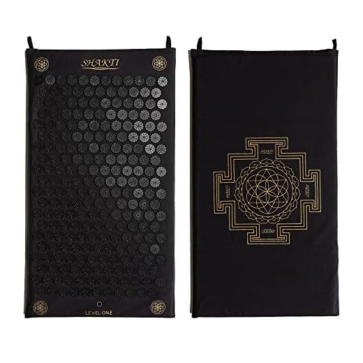 ShaktiMat Acupressure Mat for Relaxation, Level 1, 8,000 Signature Spikes That Massage Muscles, Aid Sleep & Unlock Inner Tension | Similar to Acupuncture, No Needles Required