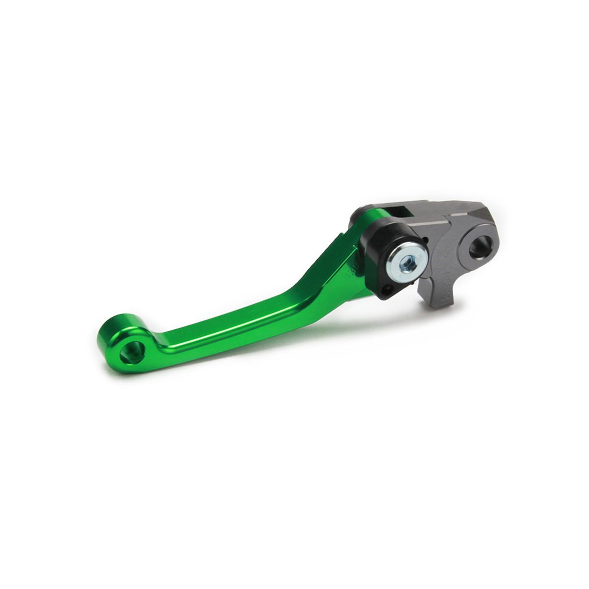 Aluminium CNC-Schwenk Bremse Kupplungshebel für Kawasaki KX250F KX450F 2013-2016 - Grün