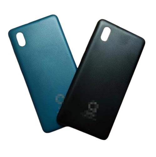 SHOWGOOD for Alcatel 1B 2020 5.5 "5002 Back Cover Repair Replace Battery Door Case NO Side Buttons for Alcatel 1B 2020 Phone Battery Back Cover (Black)