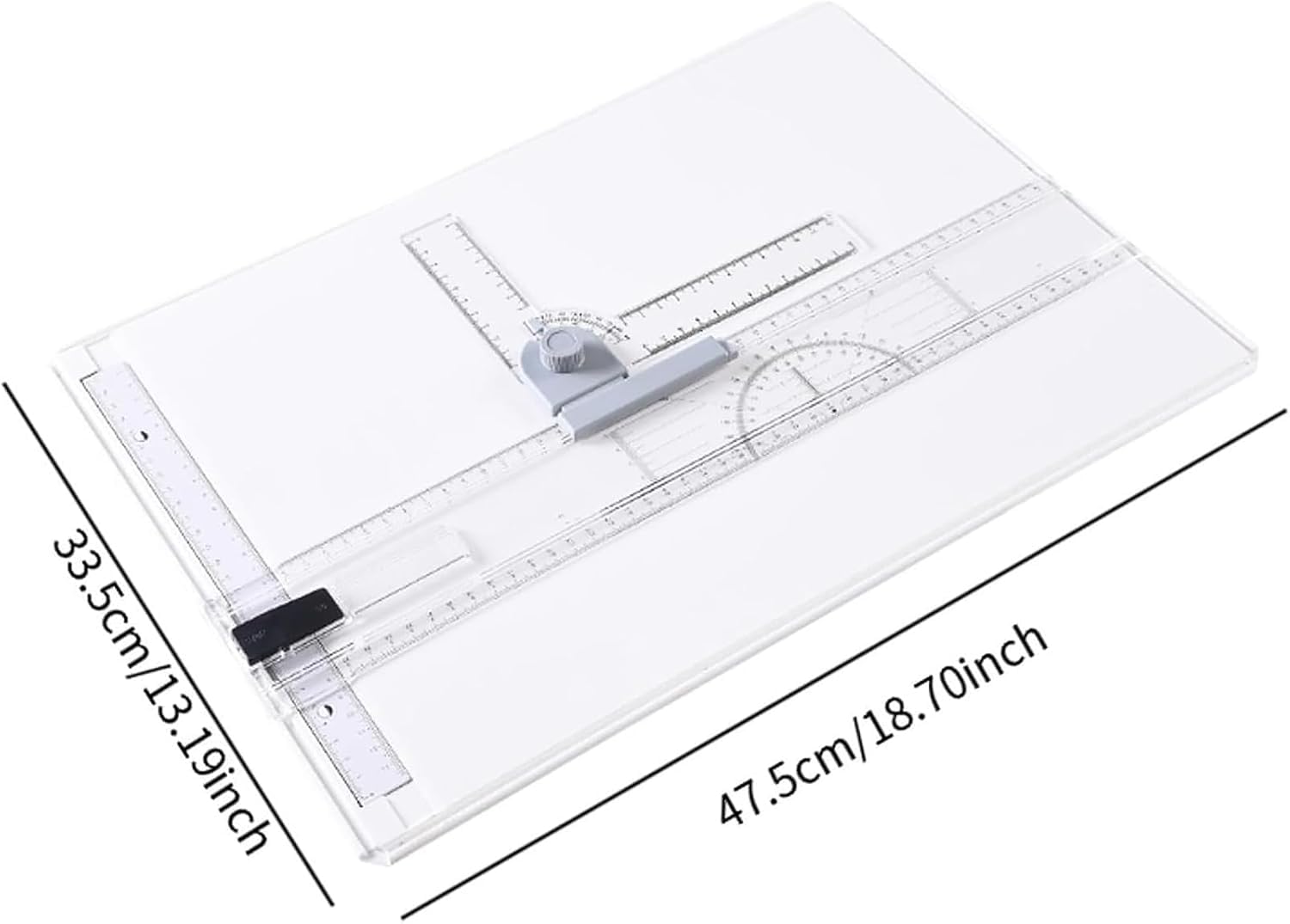 Tavolo Da Disegno Multifunzione Leggero, Set Da Disegno A3 Con Movimento Parallelo E Accessori Di Misurazione Regolabili, Per Schizzi Grafici E Disegni Tecnici.