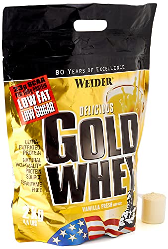 Weider Protéine Gold Whey Poudre Vanille 2 kg