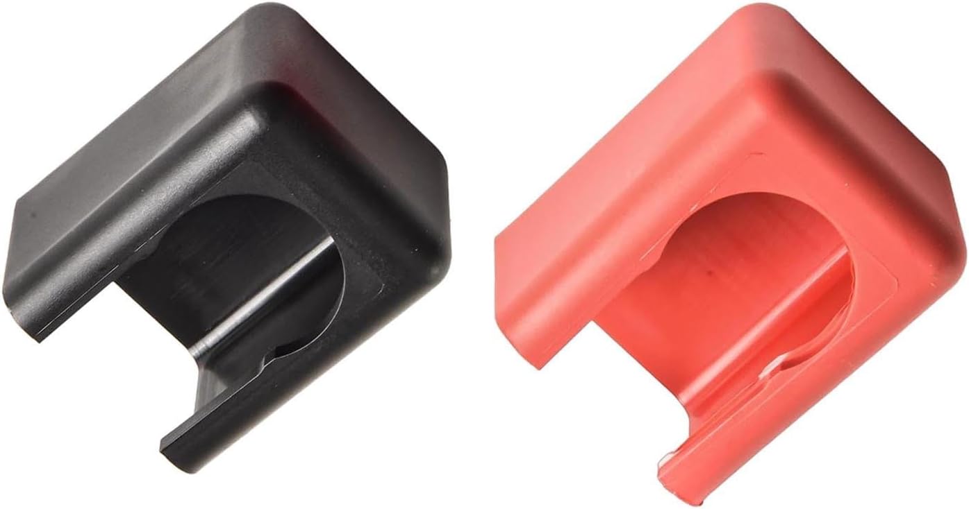 Snap-On Battery Terminal Cover for Lithium Battery Connector Protection, Flame Retardant PA66 Shell IP67 Rated Guard with Brass Contacts,(300A)