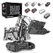 Produktbild Mould King 17048 Technik LKW Baukasten, APP-Steuerung R 9800 Bagger Baustein (4468 Teile), Maschinenbau Schwerer LKW Klemmblock, Technisches Bagger Spielzeug für Jungen/Mädchen ab 8 Jahren