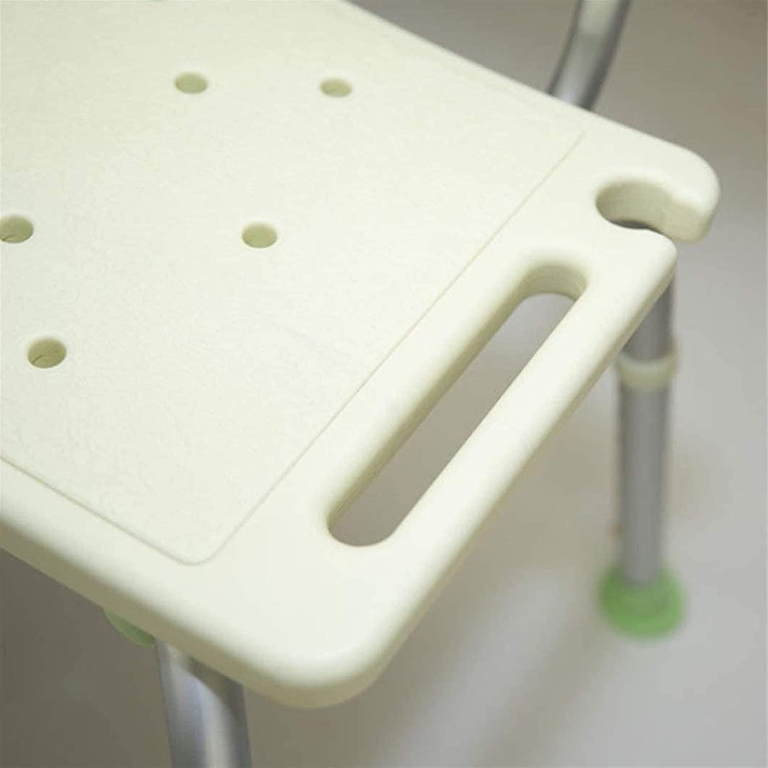 Taburete de baño para Adultos Mayores, para discapacitados, Altura Ajustable, Asiento de bañera, Seguridad Antideslizante con Respaldo, Banco de Ducha, Taburete de Ducha