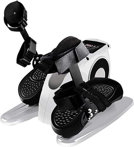 デスク下エリプティカルペダルエクササイザー、電動エクササイズバイク、ミニサイクリングトレーナー固定式エクササイズレッグ、腕/脚エクササイズ用ポータブルフィットネスバイク、D,D