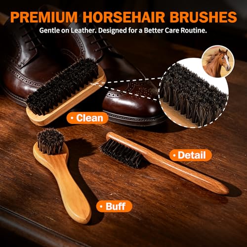 GleamGlee Leather Boot Care Kit
