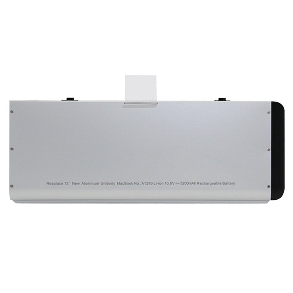 LIDUO A1280 Replacement Laptop Battery for Apple MacBook 13 inch A1278 (2008 Version) A1280 Li-Polymer Aluminum Unibody Battery 10.8V 5200mAh - 18 Months Warranty