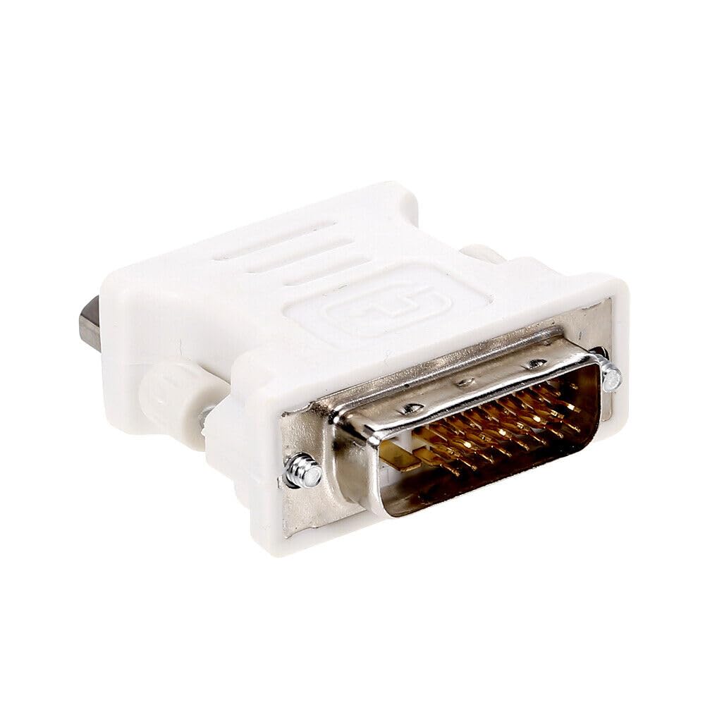 ULTRABYTES 24+1 Pin DVI-D-D-M to VGA-F Adapter Video Computer Monitor Adapter - 25 Pin (Dual Link) DVI-D Male to 15 Pin VGA Female-image-14