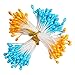 DECORA 16 Colors 1360 Pieces Mixed 3mm Pearl Flower Stamens for Decoration (Classic)