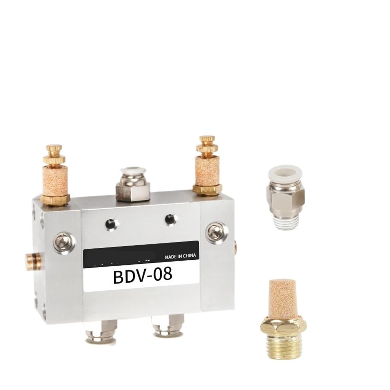 Vanne alternative automatique BDV-08 en cuivre pur durable avec silencieux