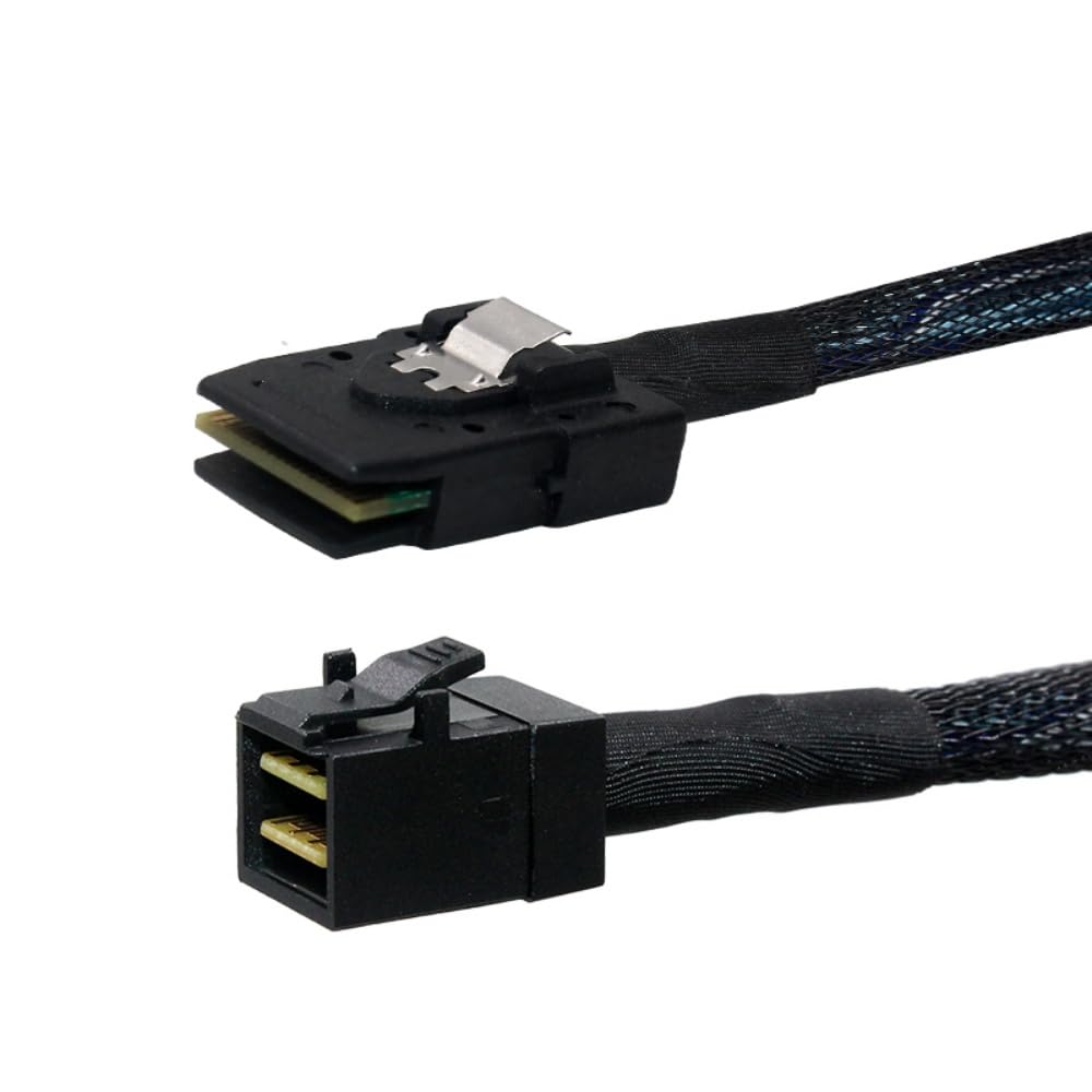 KAGAUOAS Internal Mini SAS HD SFF-8643 to Mini SAS SFF-8087 Cable, 80cm (sff-8087 to sff-8643)
