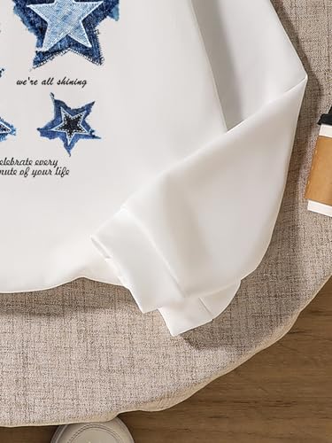 Girl's Hoodies Bowknot Graphic Hooded Sweatshirts Long Sleeve Fall Winter Pullover Tops4