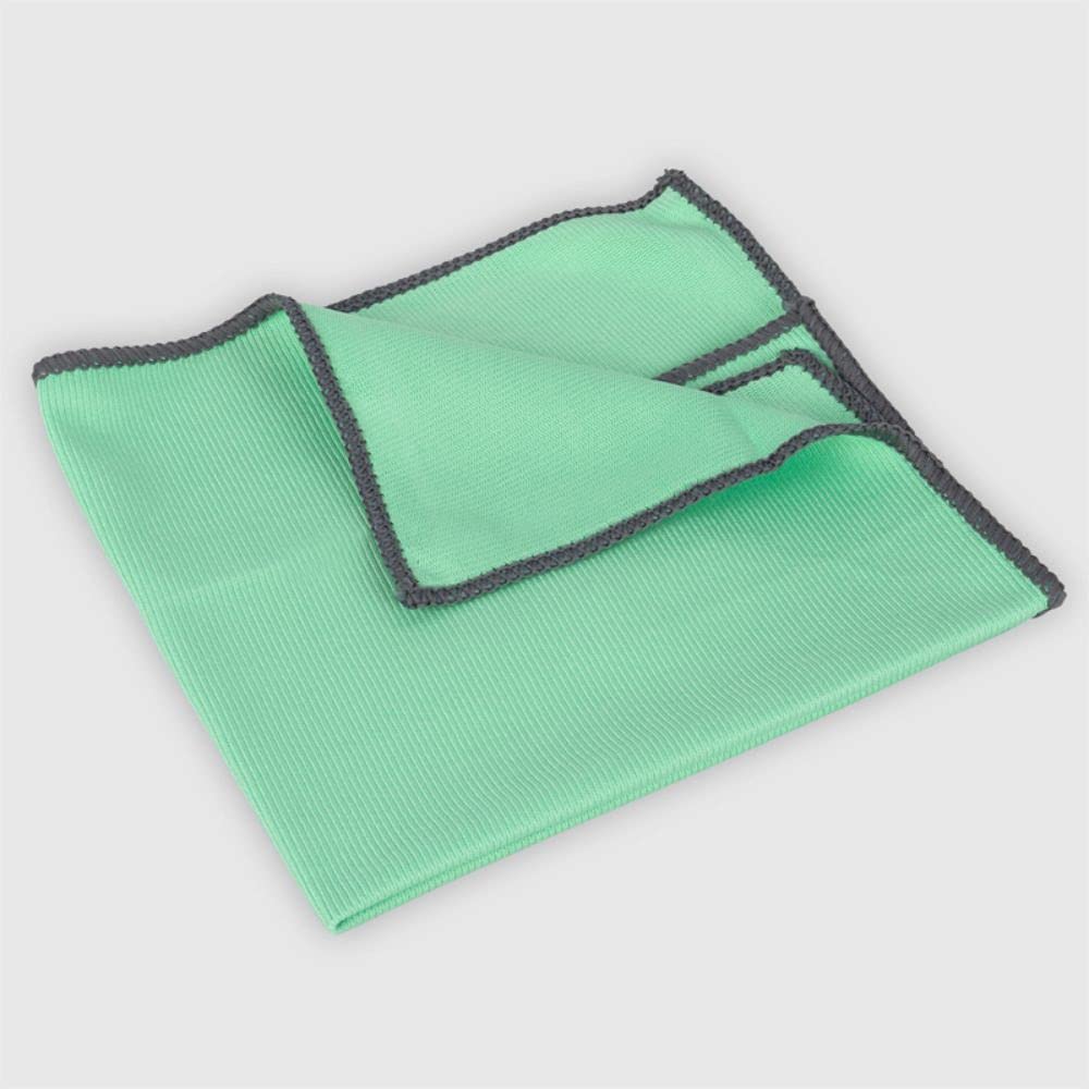 Panni per la Pulizia 50pz Righe Bianche e Verdi 50x60 cm