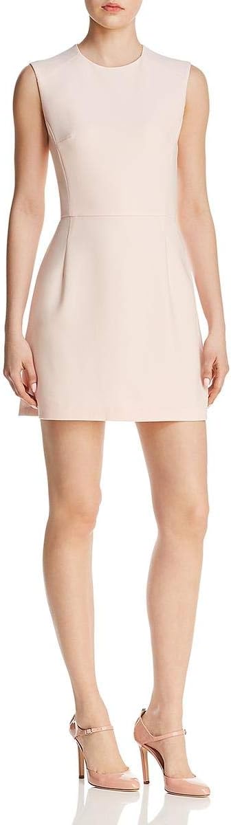 French Connection Women's Whisper Light Stretch Solid Mini Dress