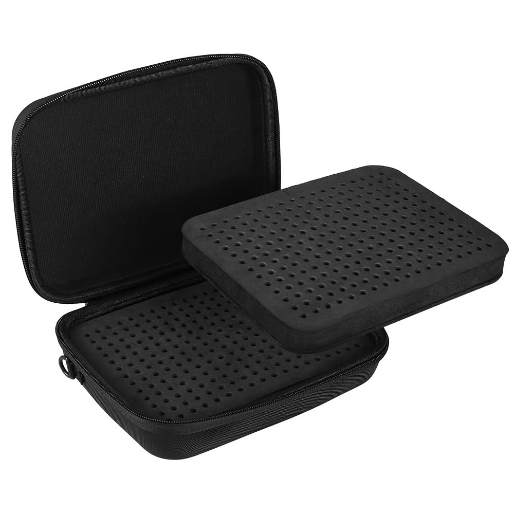 Caja de municiones de doble capa para 468 cartuchos 22LR con tapa abatible