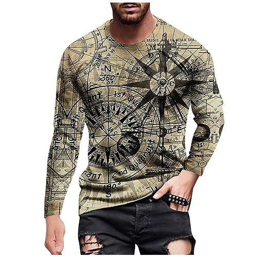 Amazon.com: Men's 2023 Autumn Designer Vintage Blouse Tops Casual