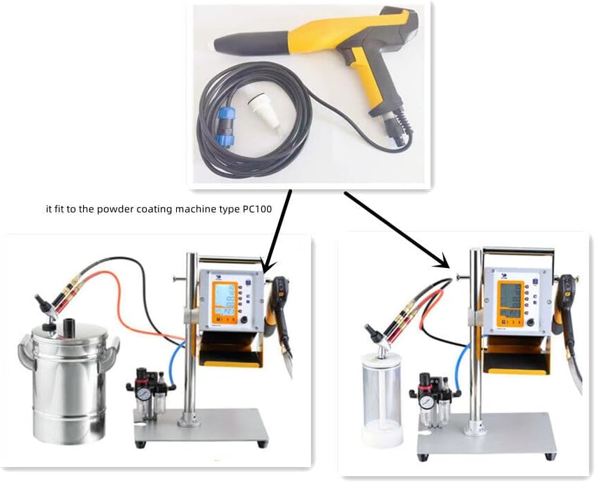 aftermarket Replacement electrostatic Powder Coating Spray Tool Type pc100